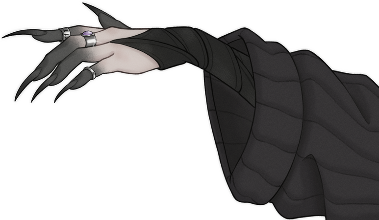 hand/sleeve reference
